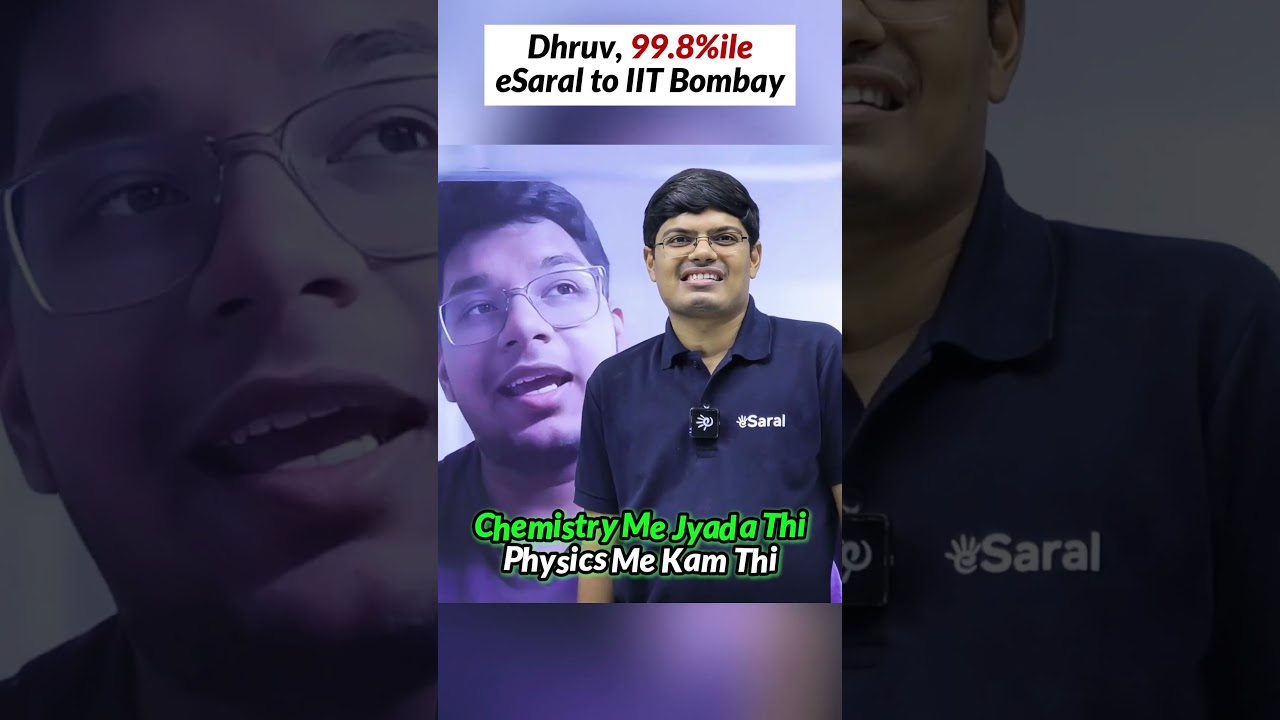 99.8%ile in JEE Mains 1st Attempt kitne Marks pe Aayi ?🔥| IIT Motivation #shorts #esaral #iit #jee