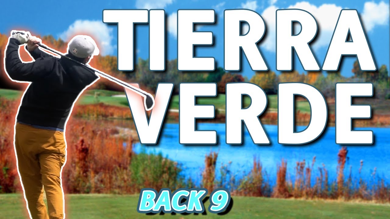TIERRA VERDE | TOP Dallas Public Golf Course Vlog | Back 9 |  Shot Tracers