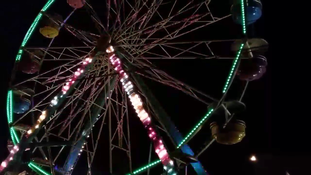 2017 fryeburg fair skydiver Ferris  wheel fryeburg fairs landmark for over 100 years