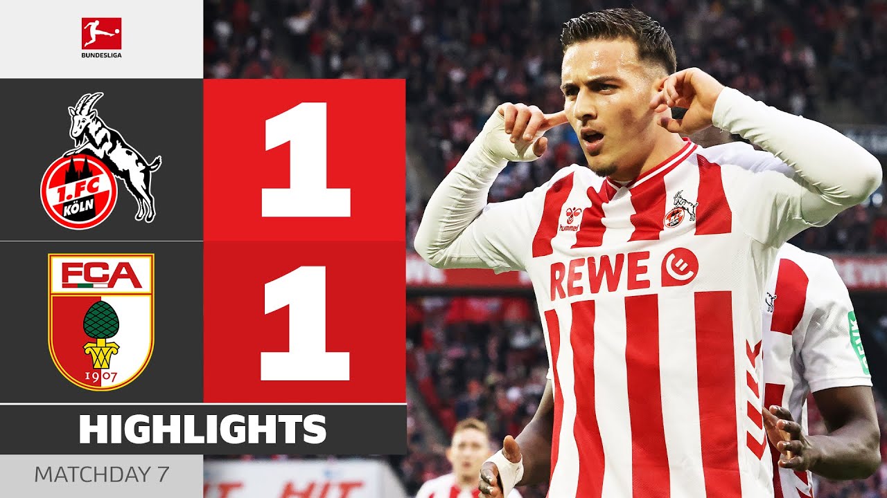 EL MALA-Screamer Secures Draw! | 1. FC K&Ouml;LN - FC AUGSBURG | Highlights | MaD 7 &ndash; Bundesliga 2025/26