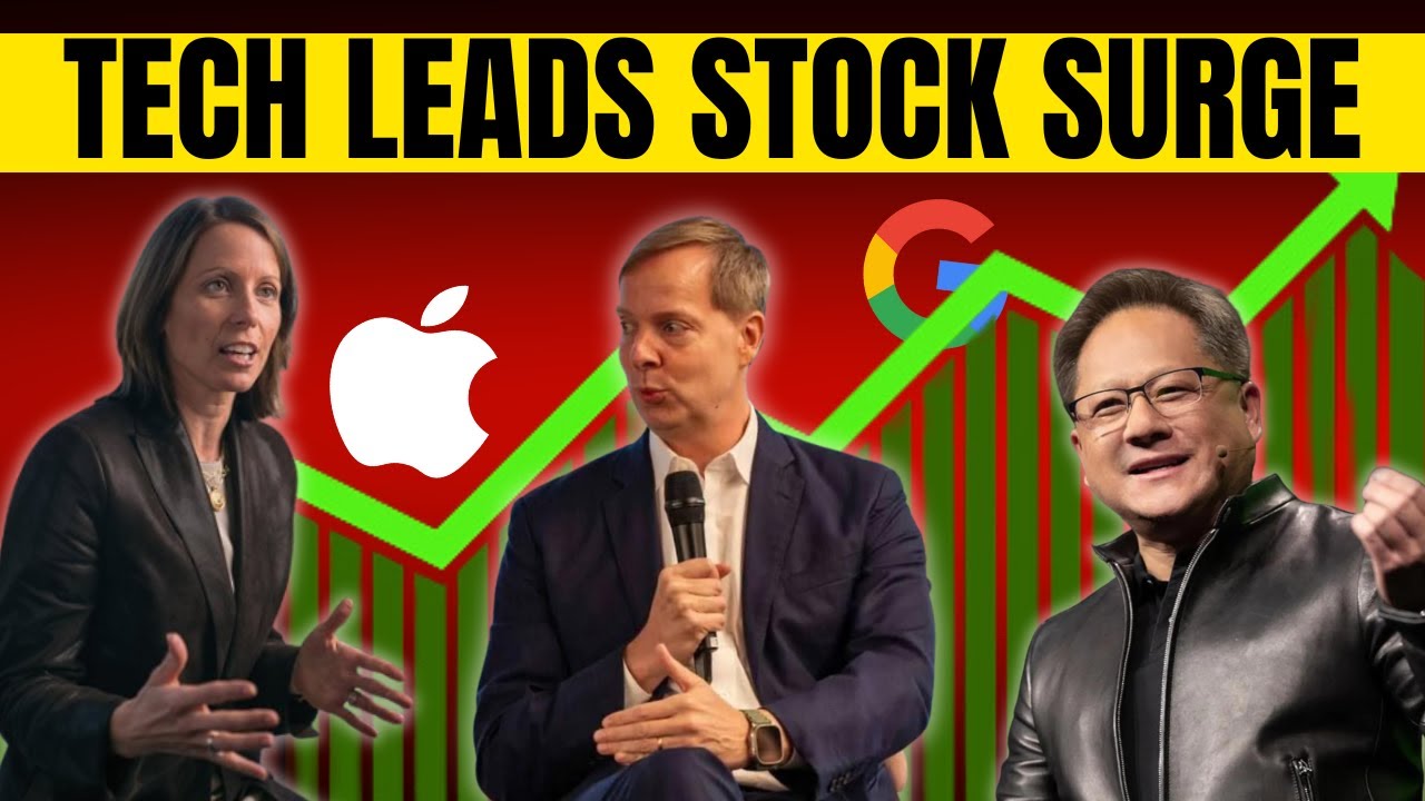 Tech Leads Stock Surge