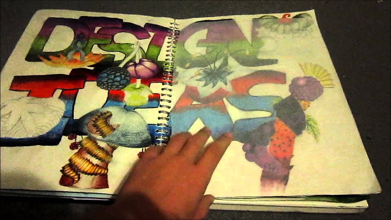 GCSE Art Sketchbook A* (December 2012)