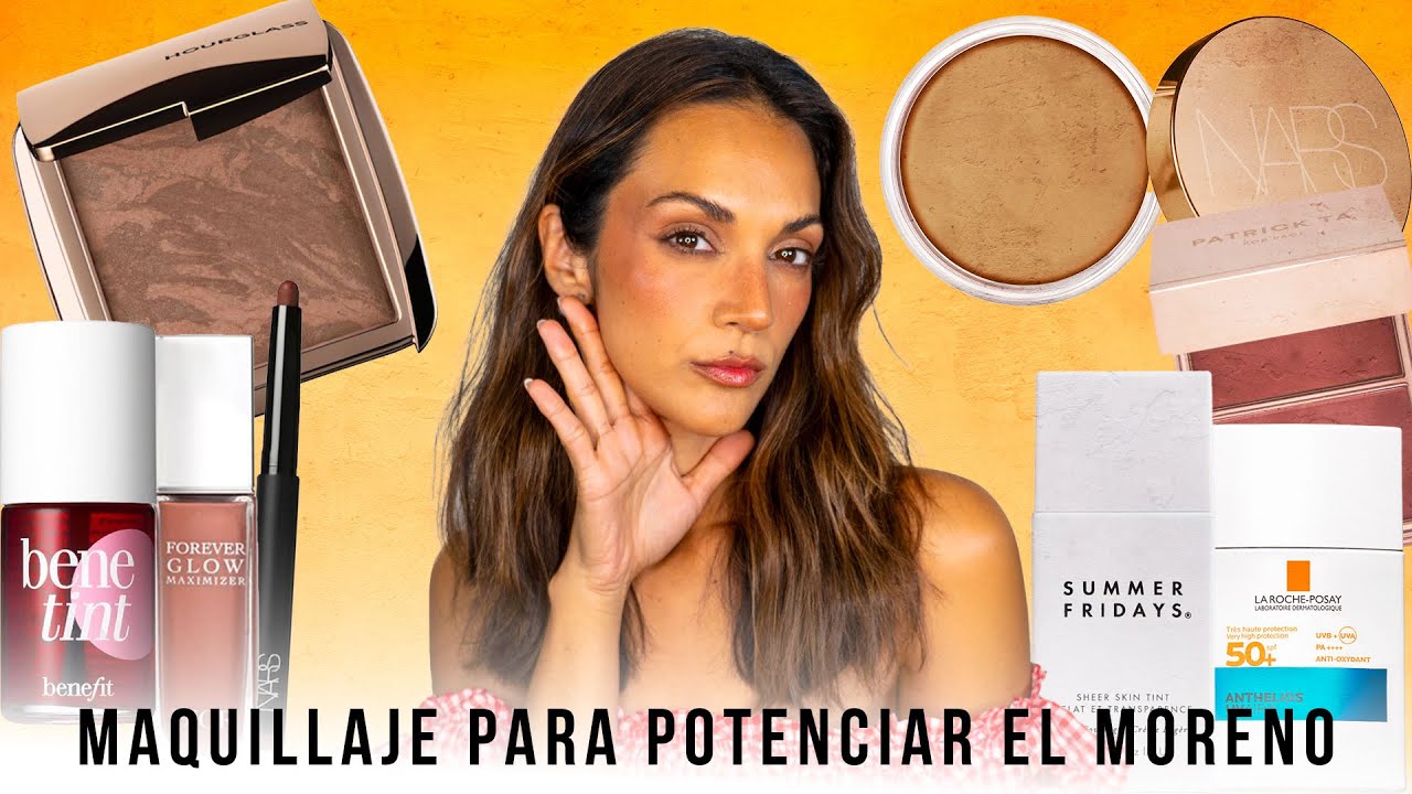 Maquillaje para potenciar el bronceado! | Adriana Mua