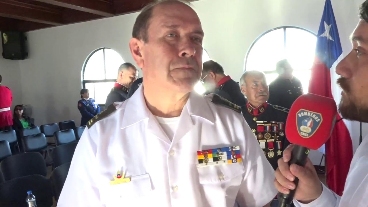 Ceremonia de acreditación Gersa Cuerpo de Bomberos de Tomé - Dichato