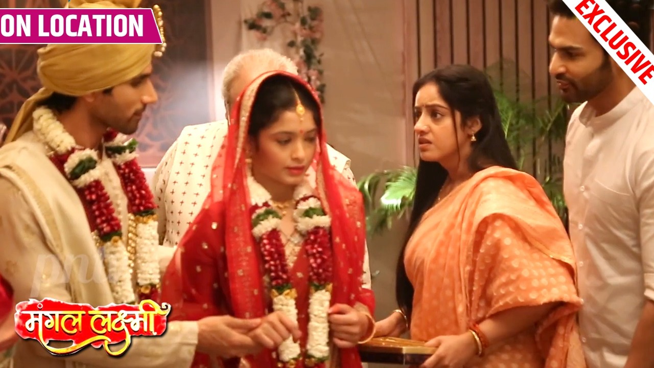 Mangal Lakshmi | Ishana Aur Aarav Ka Hua Griha Pravesh, Aarav Par Bhadki Mangal | On Location