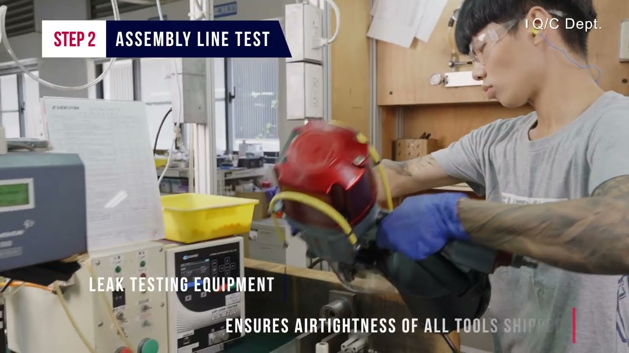 EVERWIN Pneumatic Intro Video - Where TOUGH Tools Are Built