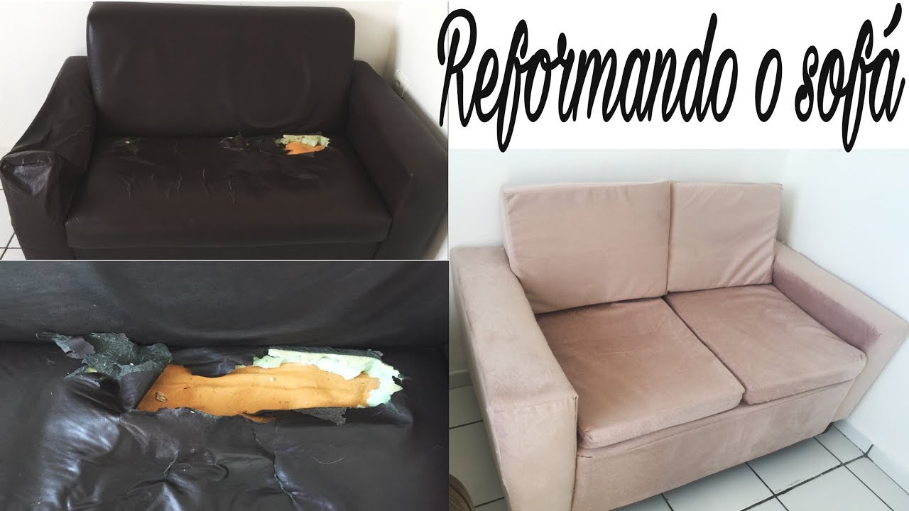 DIY: como reformar o sofá em casa