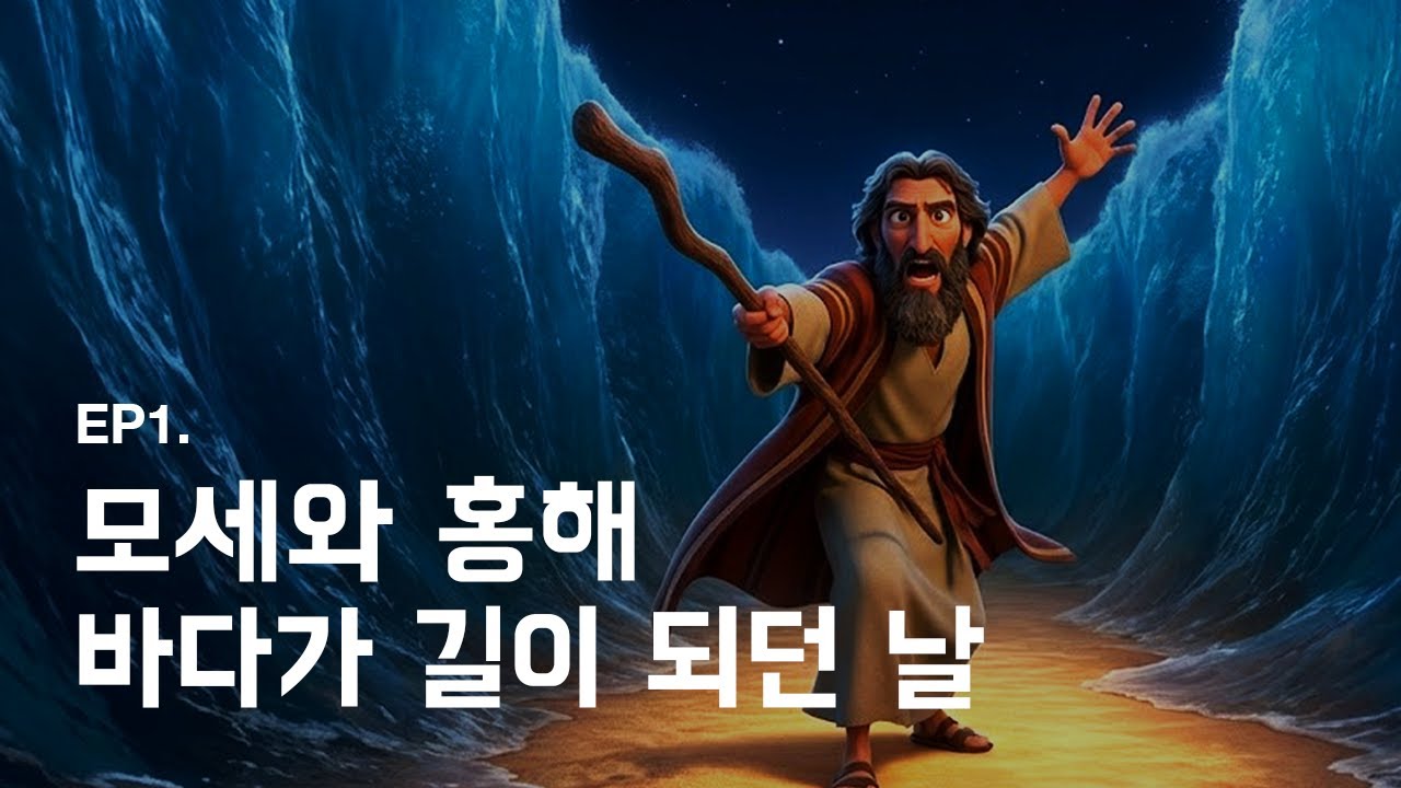 [성경 동화] 기적의 바다: 모세와 홍해 이야기
