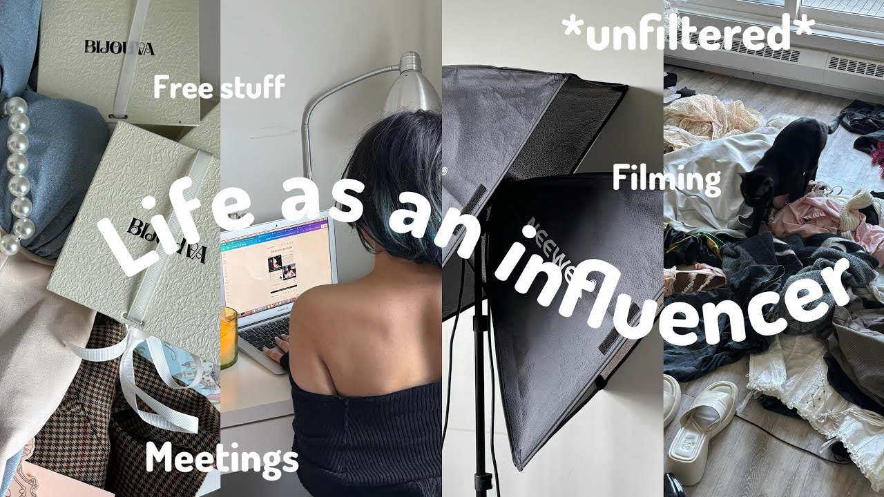 DAY IN MY LIFE AS A CONTENT CREATOR| Getting paid, packages, emails and more📄📎👩🏽‍💻