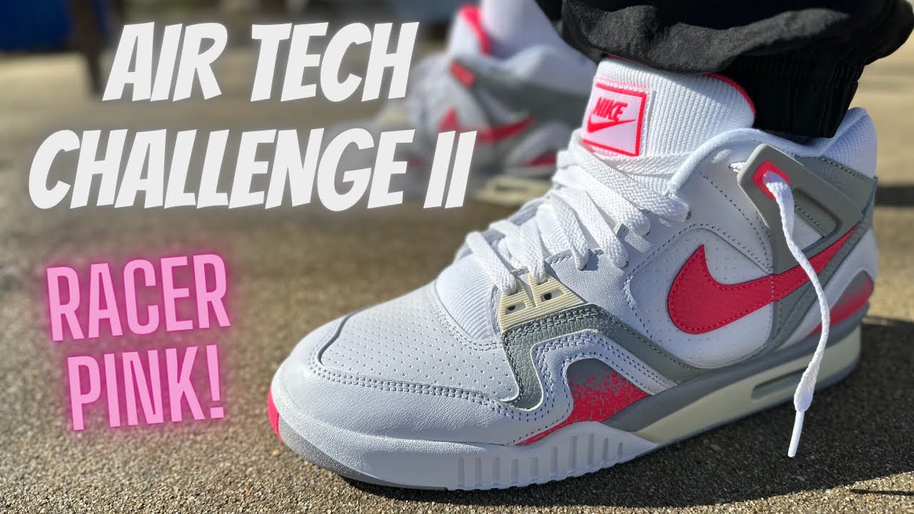 Nike Air Tech Challenge II QS &ldquo;Racer Pink&rdquo; Review & On Feet!