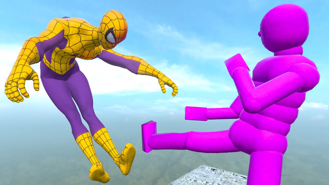 spiderman ragdolls compilation #214