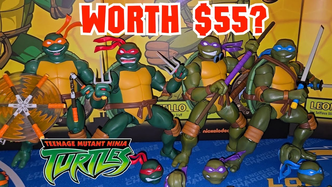 An Honest Review of the 2003 Super7 Turtles - They Ain't Worth $55