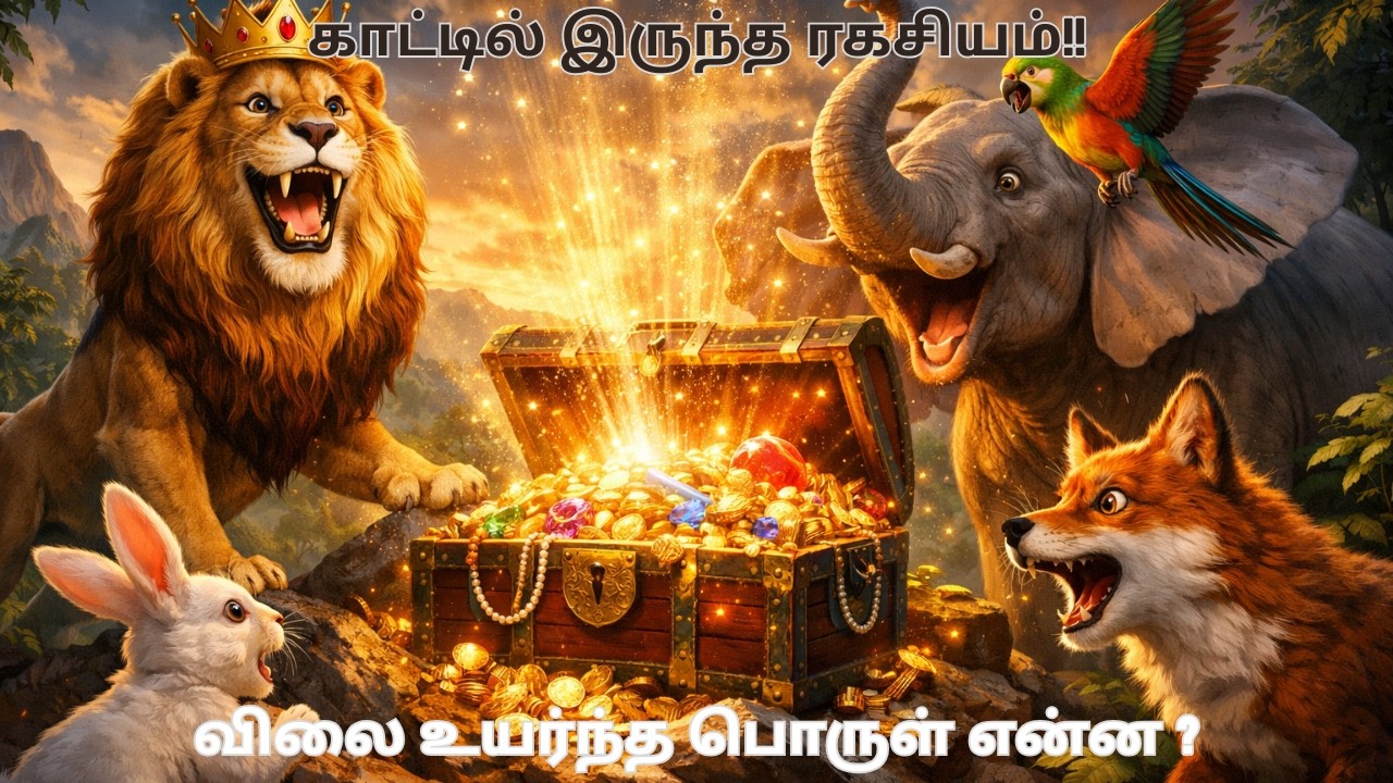 காட்டில் இருந்த ரகசியம் | விலை உயர்ந்த பொருள் என்ன ? |  Tamil Moral Story