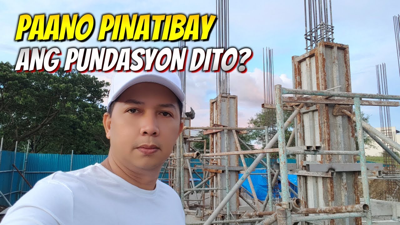 2 Tie Beam sa Pundasyon | Colinas Verdes Project