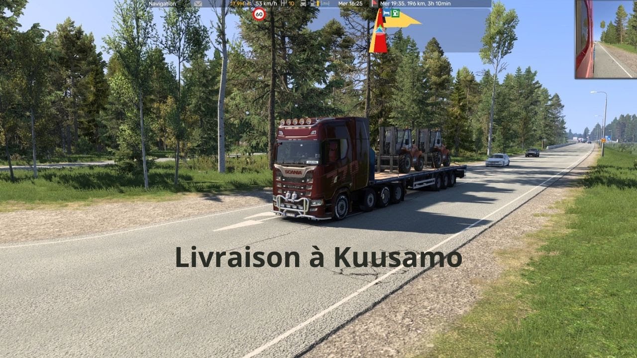 ETS2 | DLC Nordic Horizons | Livraison à Kuusamo (Finlande) | Event #7