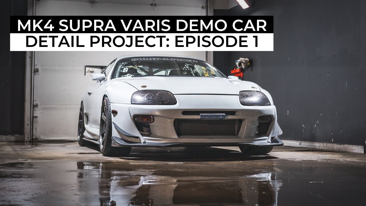 Full Detail on this MK4 Supra Varis Demo Car | EPISODE 1