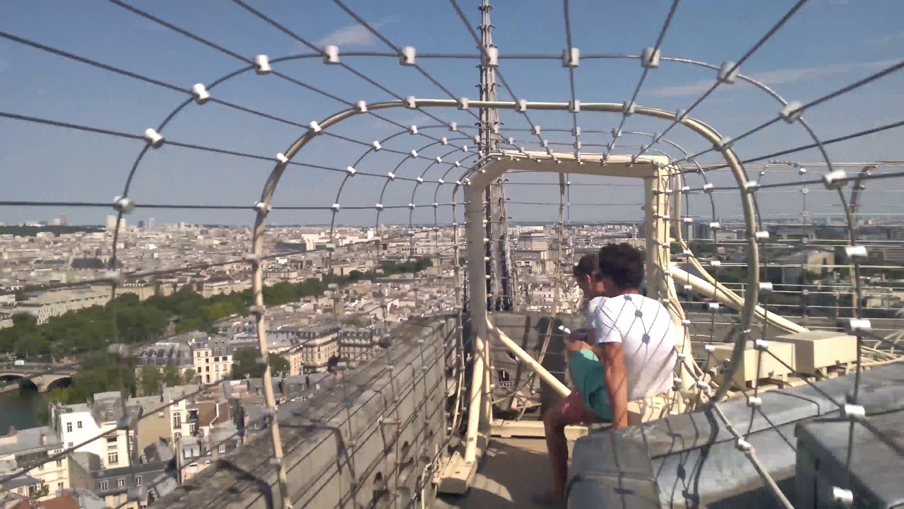 Climbing Notre Dame (With Bells) - Paris [4K]