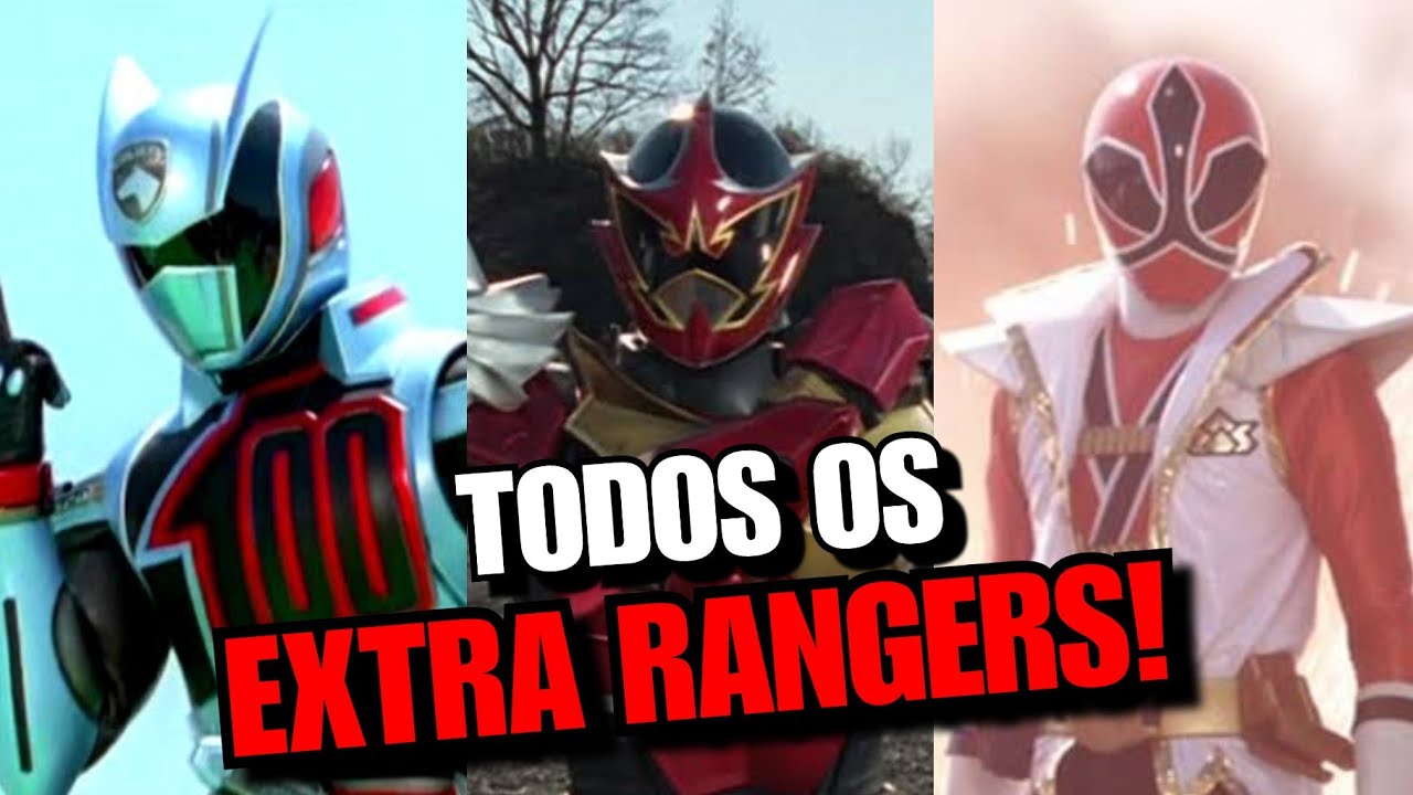 RANQUEANDO TODOS OS 25 EXTRA RANGERS DE POWER RANGERS! Do mais fraco ao mais PODEROSO!