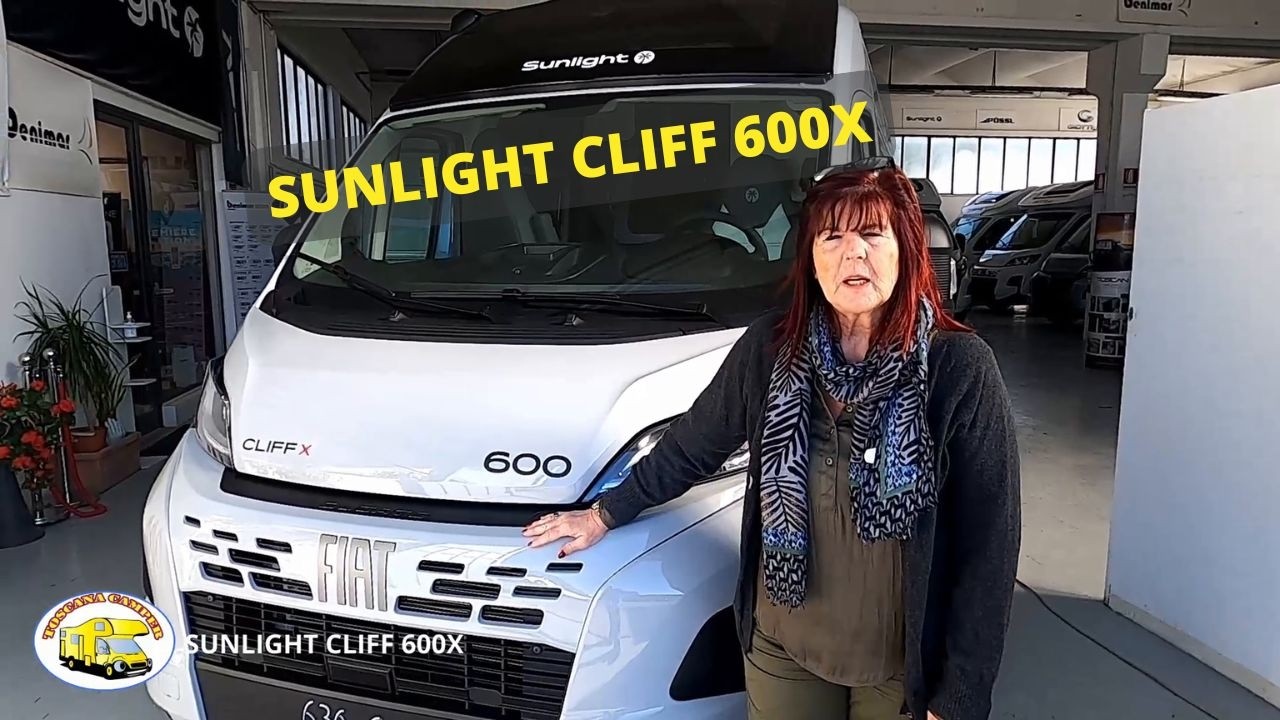 SUNLIGHT CLIFF 600X: l'eleganza del Van in 6 metri! 🚐 Il furgonato sportivo con tutto di serie