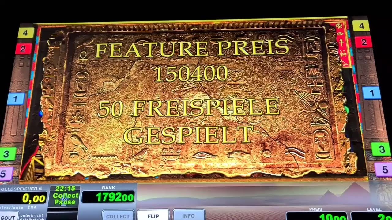 Jackpot 50 Spiele Book of Ra Magic Vollauszahlung Novoline Spielothek Geht ab