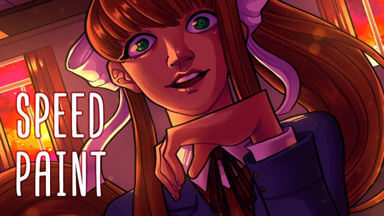 Just Monika - Speedpaint