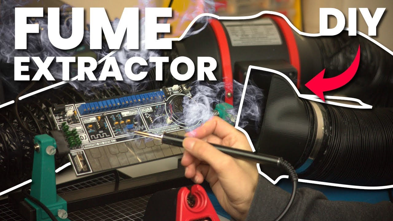 I Built a $50 Soldering Fume Extractor That Actually Works