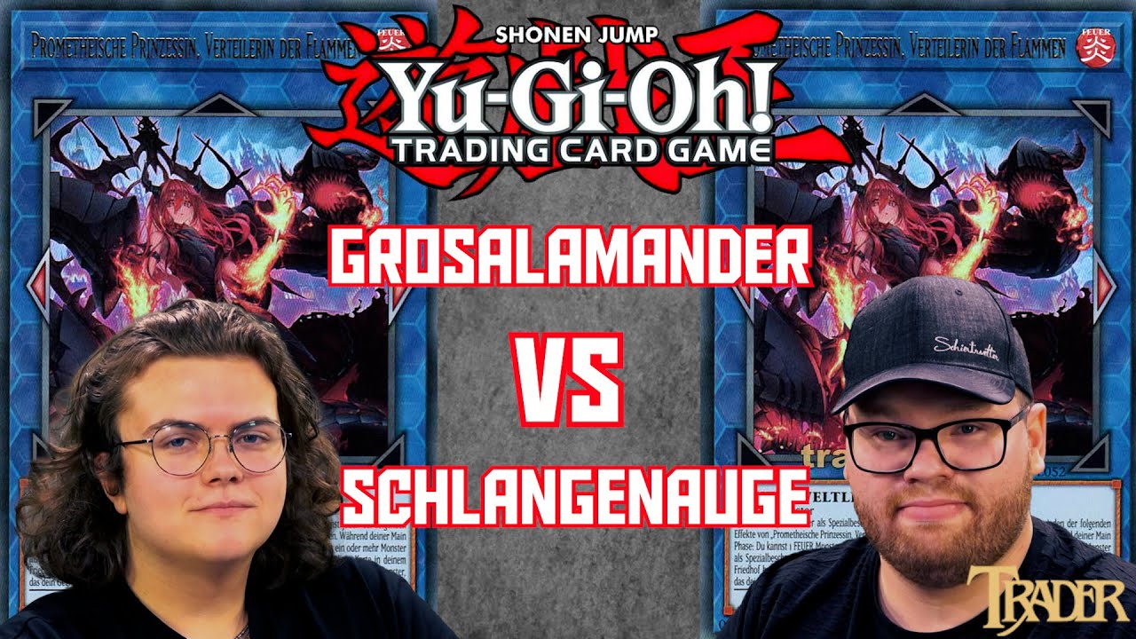 YuGiOh Grosalamander VS Snake Eye deutsch | Stream Duell 735 | salamangreat | Trader | Master Duel