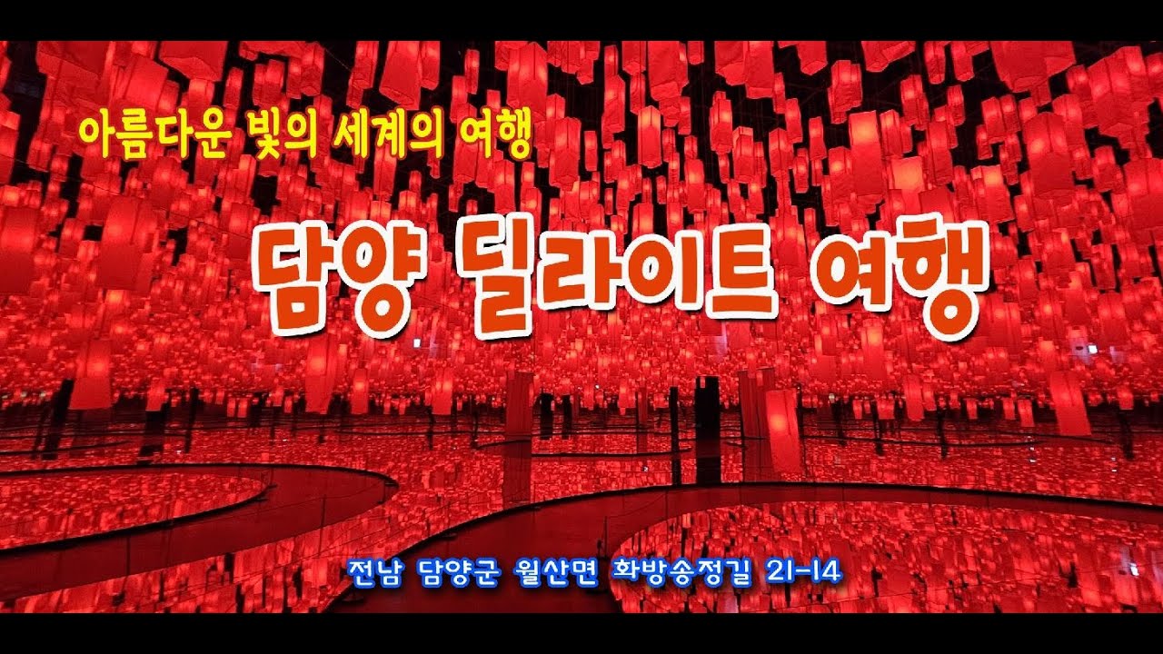 담양에 가볼만한 곳, 빛의 여행 담양딜라이트, #4K, #빛의여행담양딜라이트, #담양딜라이트, #딜라이트담양, #담양미디어아트, #미디어아트전시관, #담양에가볼만한 곳
