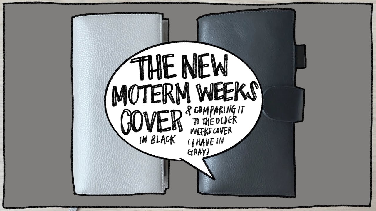 Comparing My Moterm Hobonichi Weeks Covers | The Newer VS Older Version | Planner Cover Collection