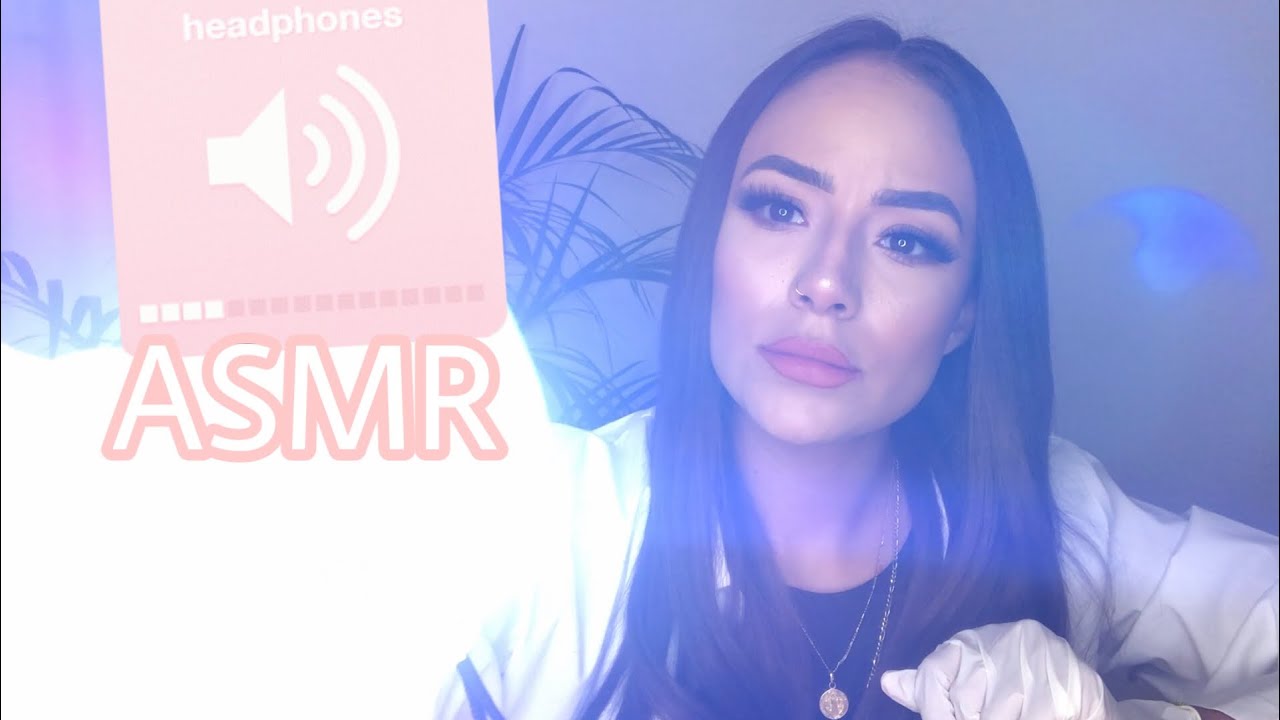 ASMR en español ROLEPLAY REVISIÓN MÉDICA | TAPPING SOUNDS | VIDEO PARA DORMIR // SAMII HERRERA
