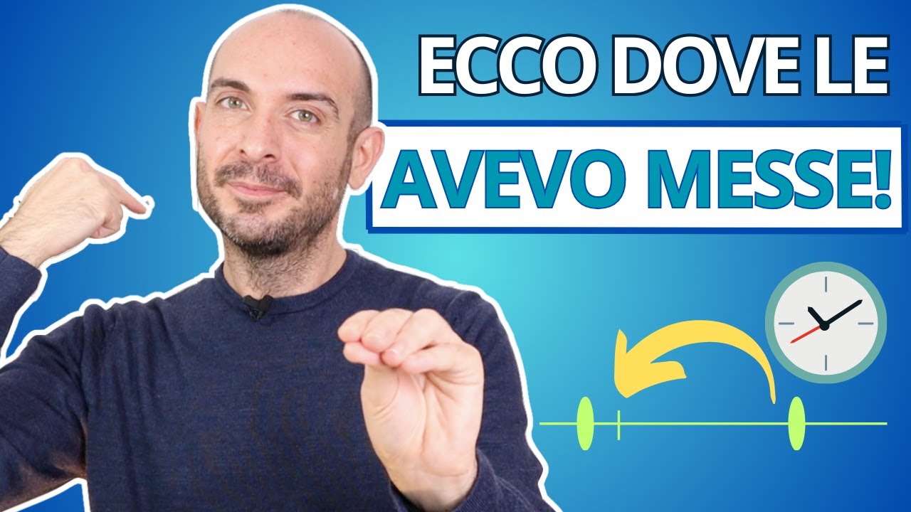 Tutto sul TRAPASSATO PROSSIMO in italiano | Impara l'italiano (livello B1)