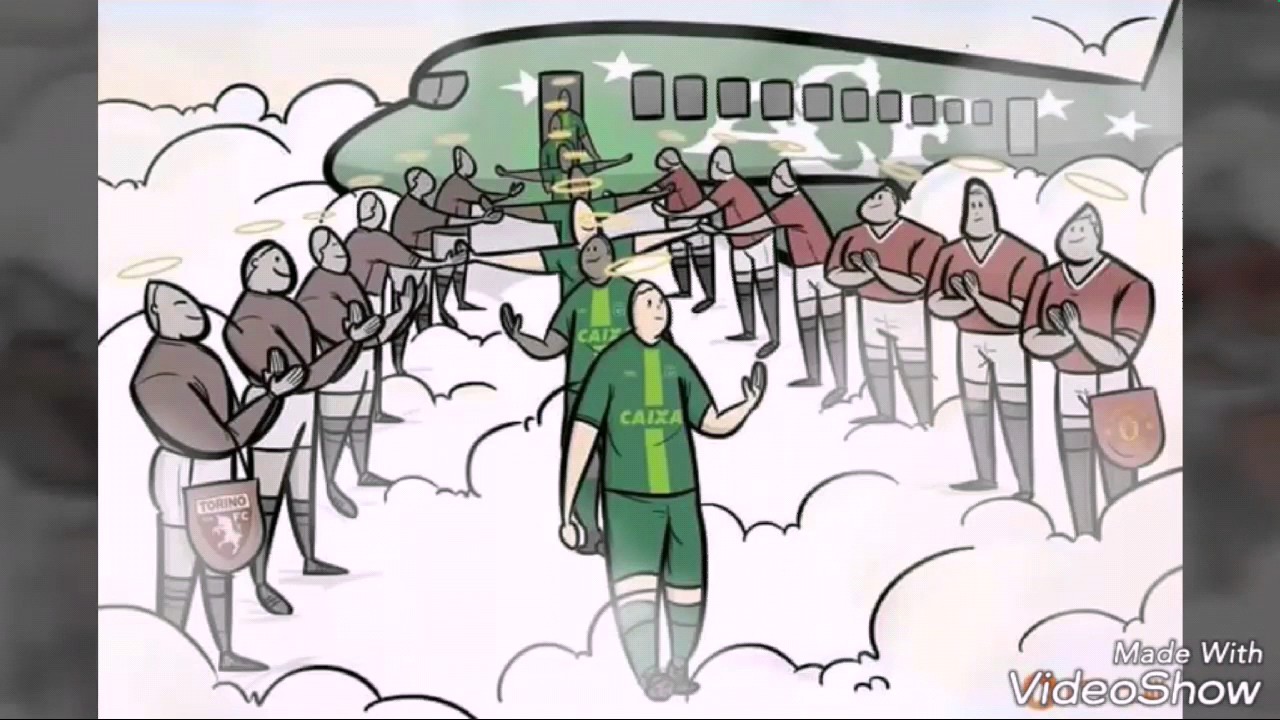 Homenagem Chapecoense #ForçaChape #LutoChapecoense