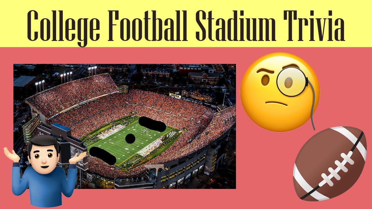 Can You Name the College Football Stadium? | Ultimate College Football Trivia Challenge
