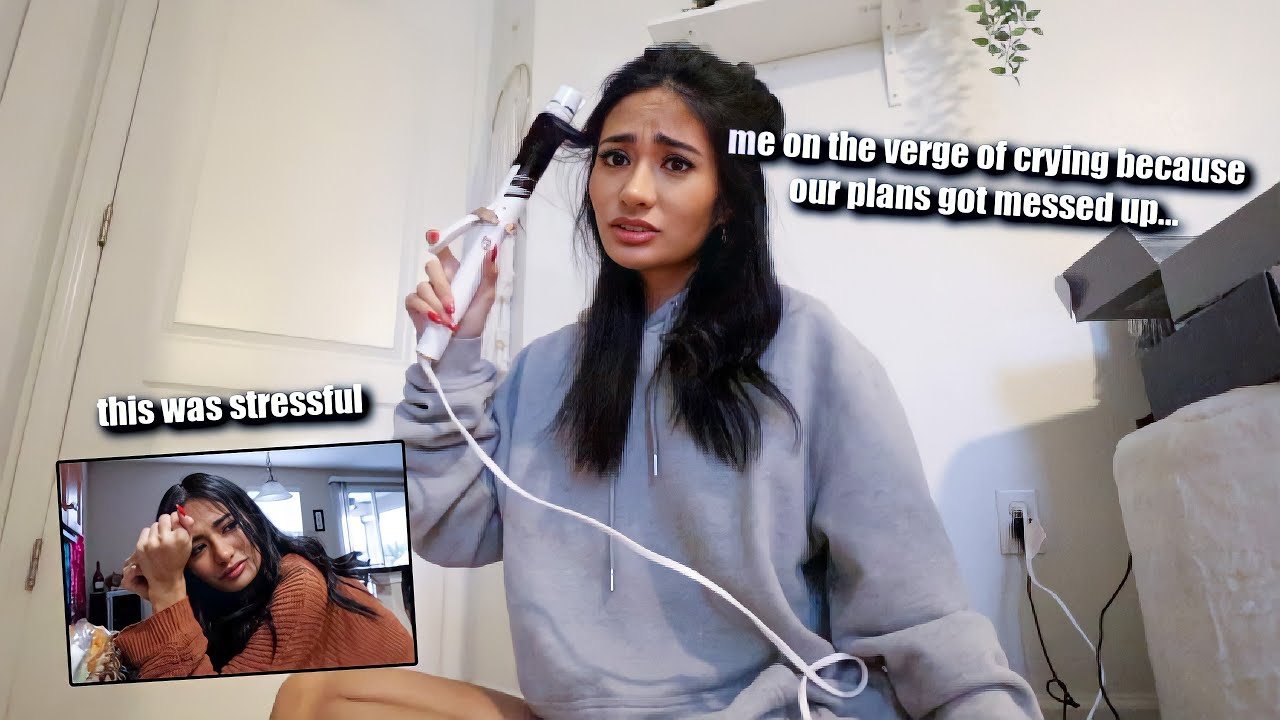 GRWM for my anniversary with my boyfriend *before the proposal*