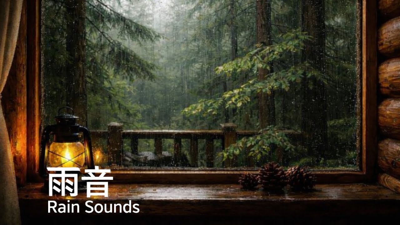 【睡眠用BGM】雨音 8時間｜8 Hours Forest Rain Sounds【Sleep Sounds】