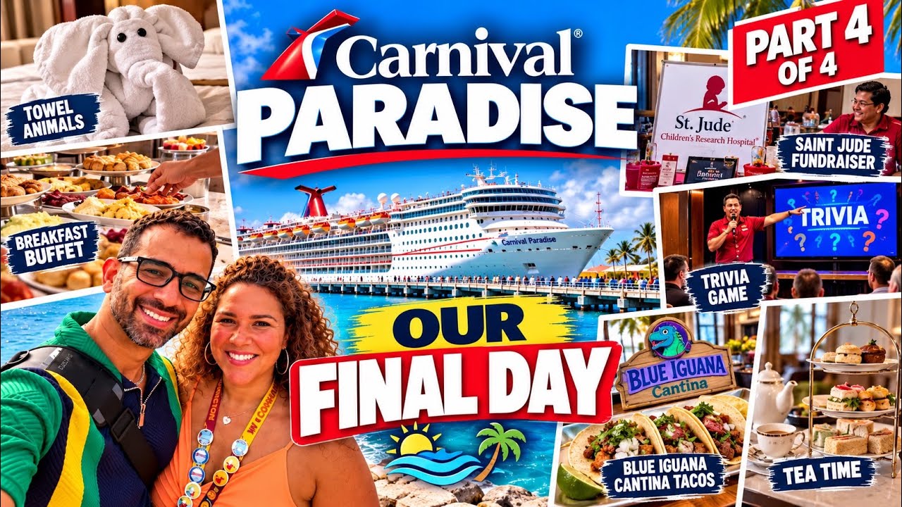 Day 4 - Carnival Paradise: Final Sea Day - 2025
