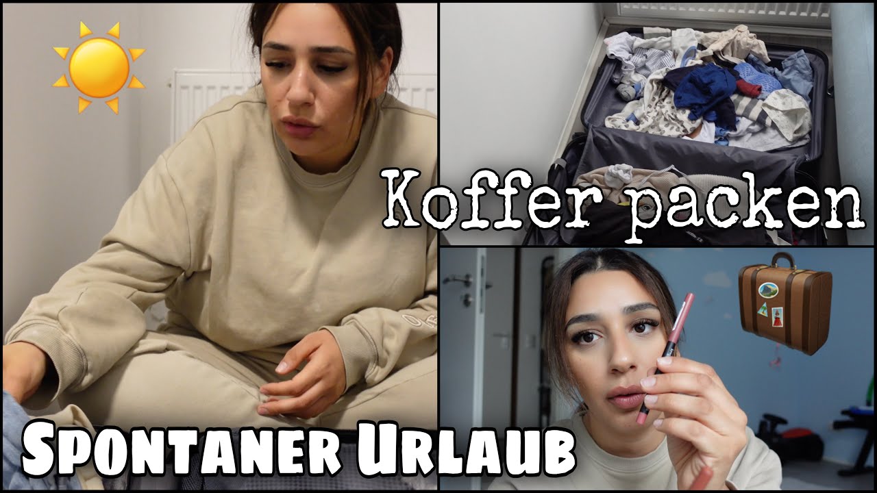 WIR FLIEGEN WEG ✈️ URLAUBSVORBEREITUNGEN 👜 VLOG | CANSIN