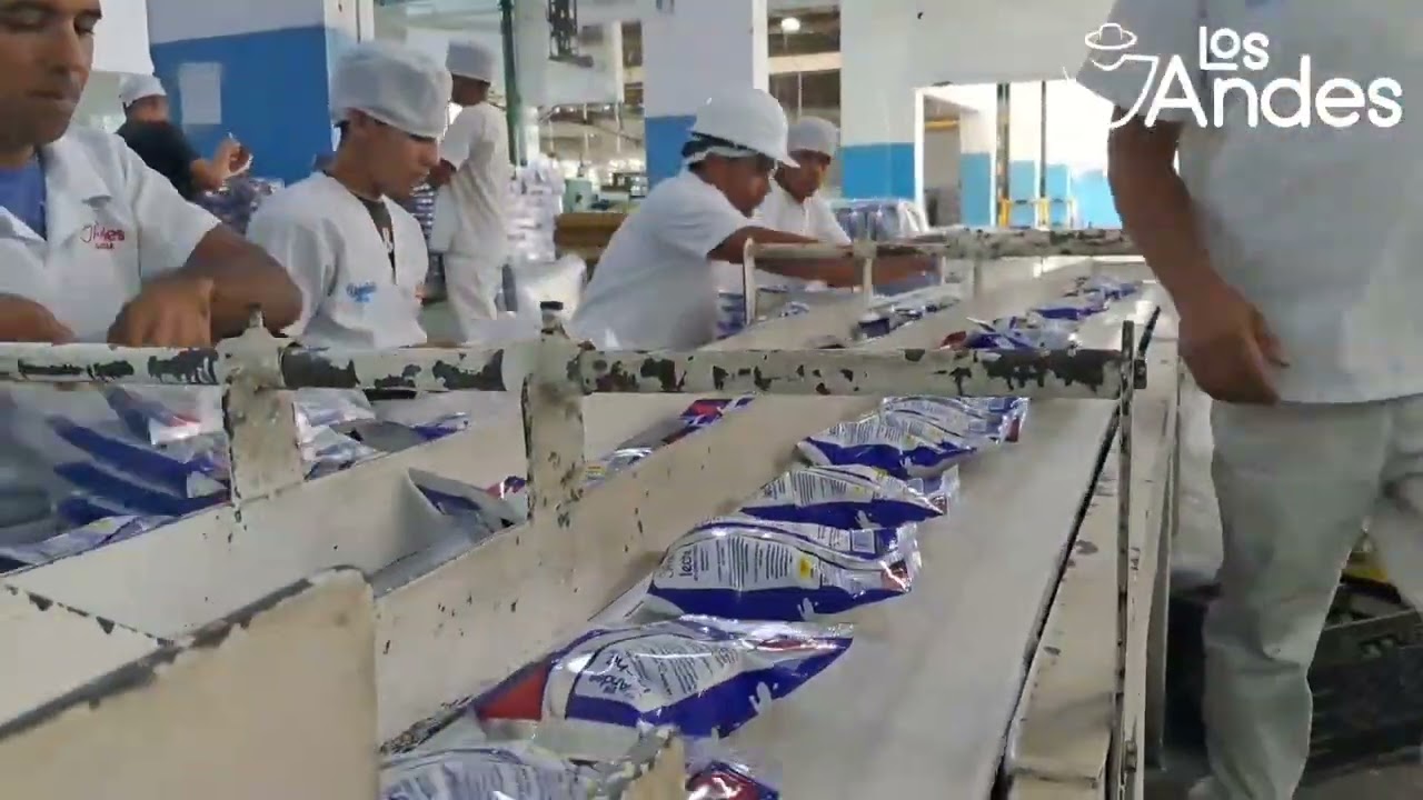 Conoce el proceso de la leche en polvo Los Andes #Zulia  