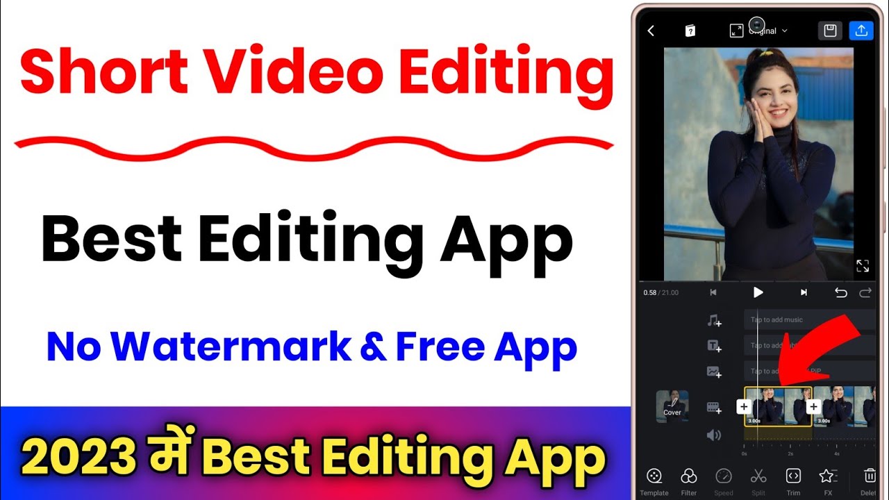 best short video editing app for android !! short video editing app