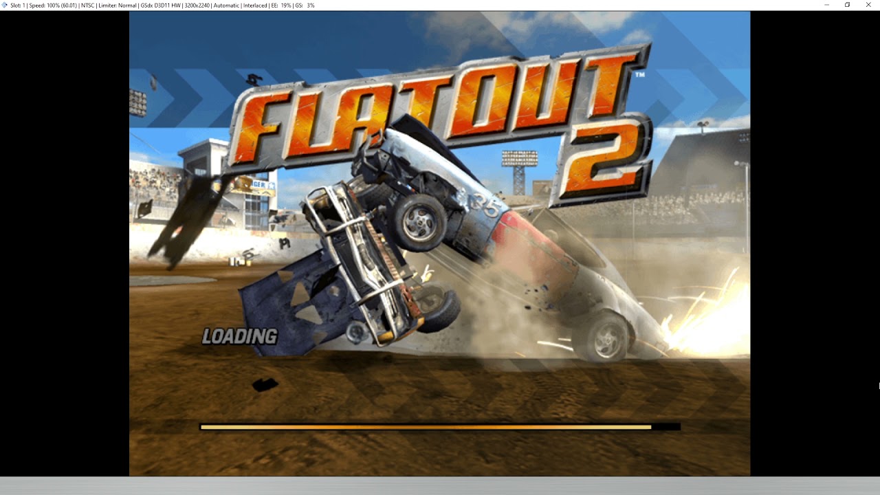 Flatout 2 beta ps2 dated (march 16 2006)