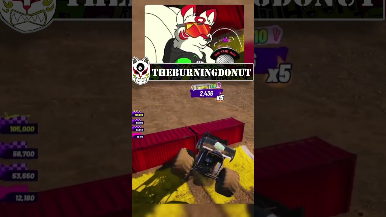 BackFlip  #furry  #vtuber  #monstertruck  #monstertruckracing  #rumbletakeover