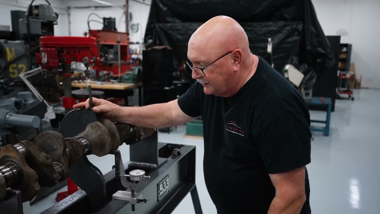 How To Straighten A Crankshaft | Tech Tips with The Machine Shop