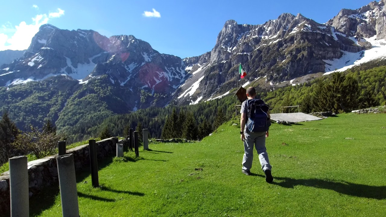 valcanale,GAN nembro,lago branchino,rifugio alpecorte 18/05/2018