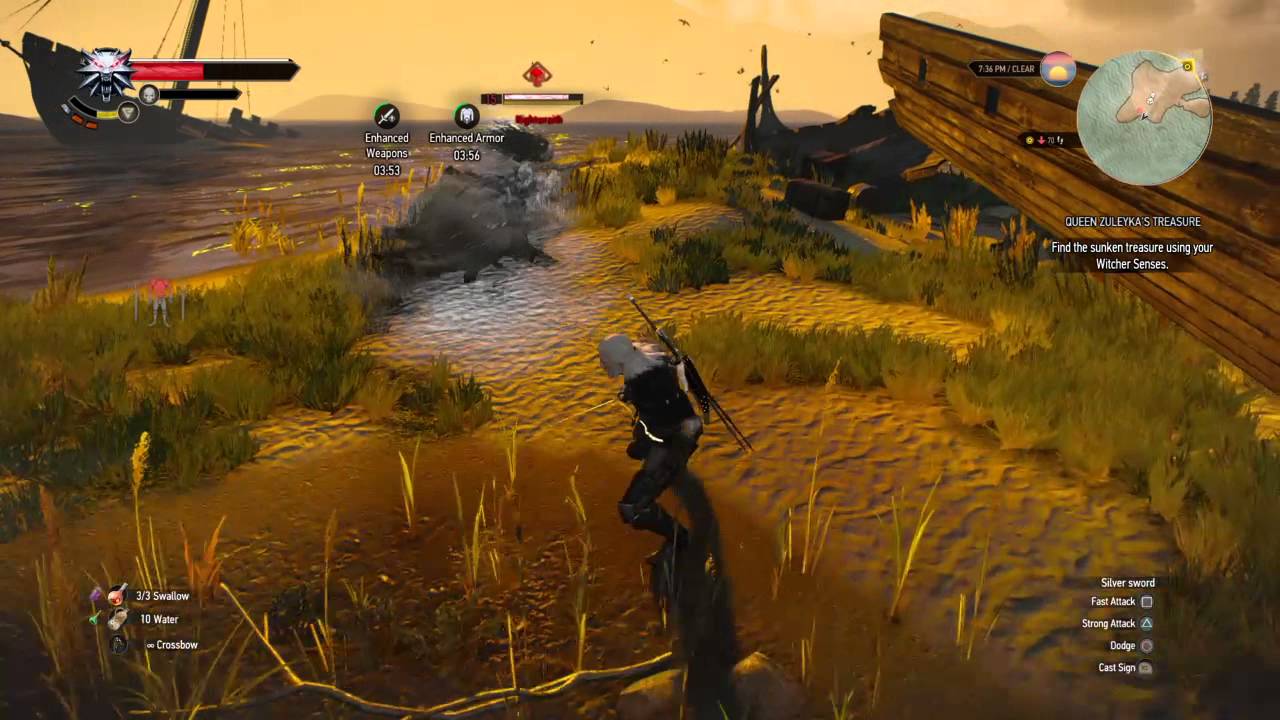 The Witcher 3: Underleveled