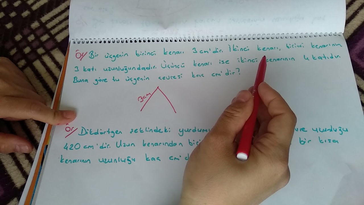 3.SINIF MATEMATİK UZUNLUK ÖLÇÜLERİ VE ÇEVRE HESAPLAMA