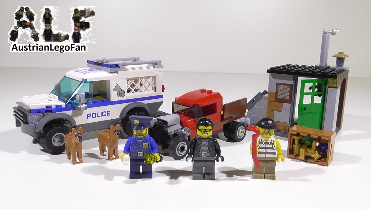 Lego City 60048 Police Dog Unit / Gauner Versteck - Lego Speed Build Review