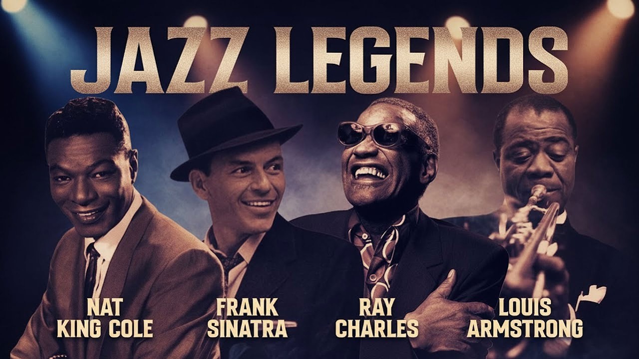 Nat King Cole, Ella Fitzgerald, Frank Sinatra, Dean Martin | Old Jazz Legends
