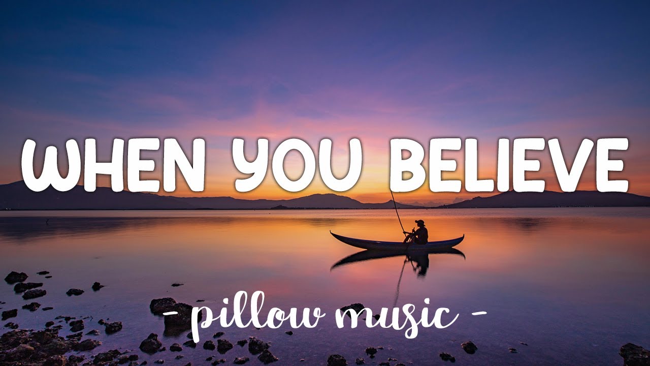 When You Believe - Whitney Houston & Mariah Carey (Lyrics) 🎵