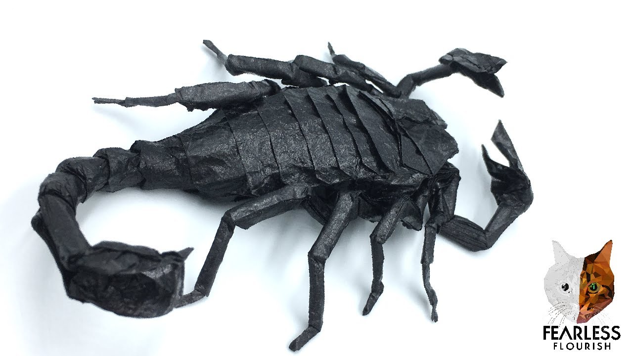 COMPLEX ORIGAMI SHAPING - Forest Scorpion V3.0 [Kota Lmai] 1#