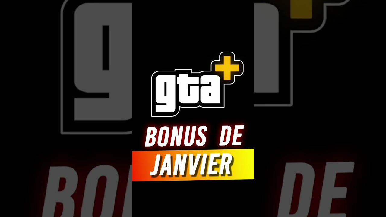 BONUS ET AVANTAGE GTA+ DU MOIS DE JANVIER  #gta #gtav #gamingvideos #gtaonline #gaming #gtarp #gta5